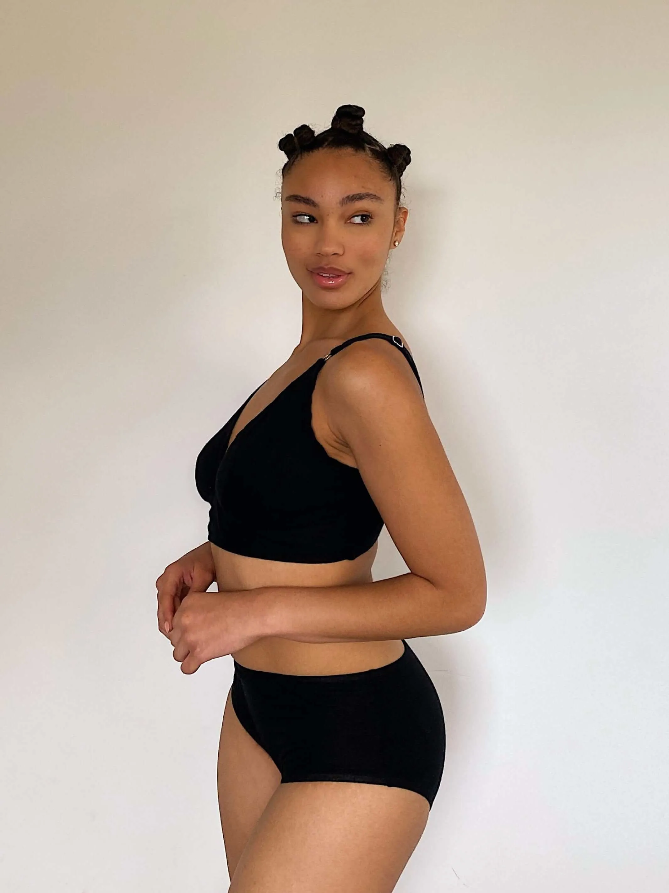 Big Knickers - Black Tencel sold by The Very Good Bra product image thumbnail 4