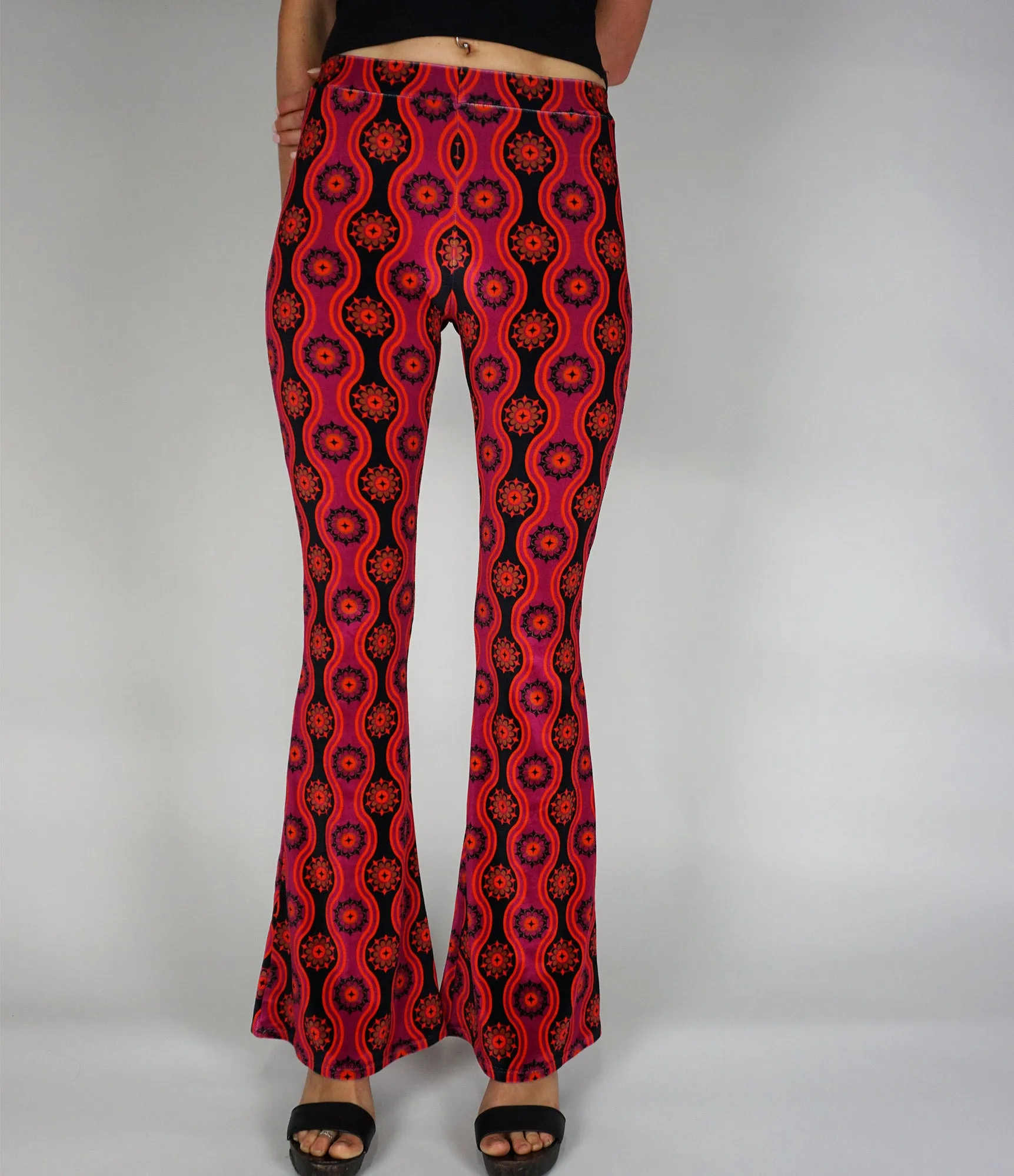 Ophir Velvet Flares - Pink sold by Flare Street product image thumbnail 2