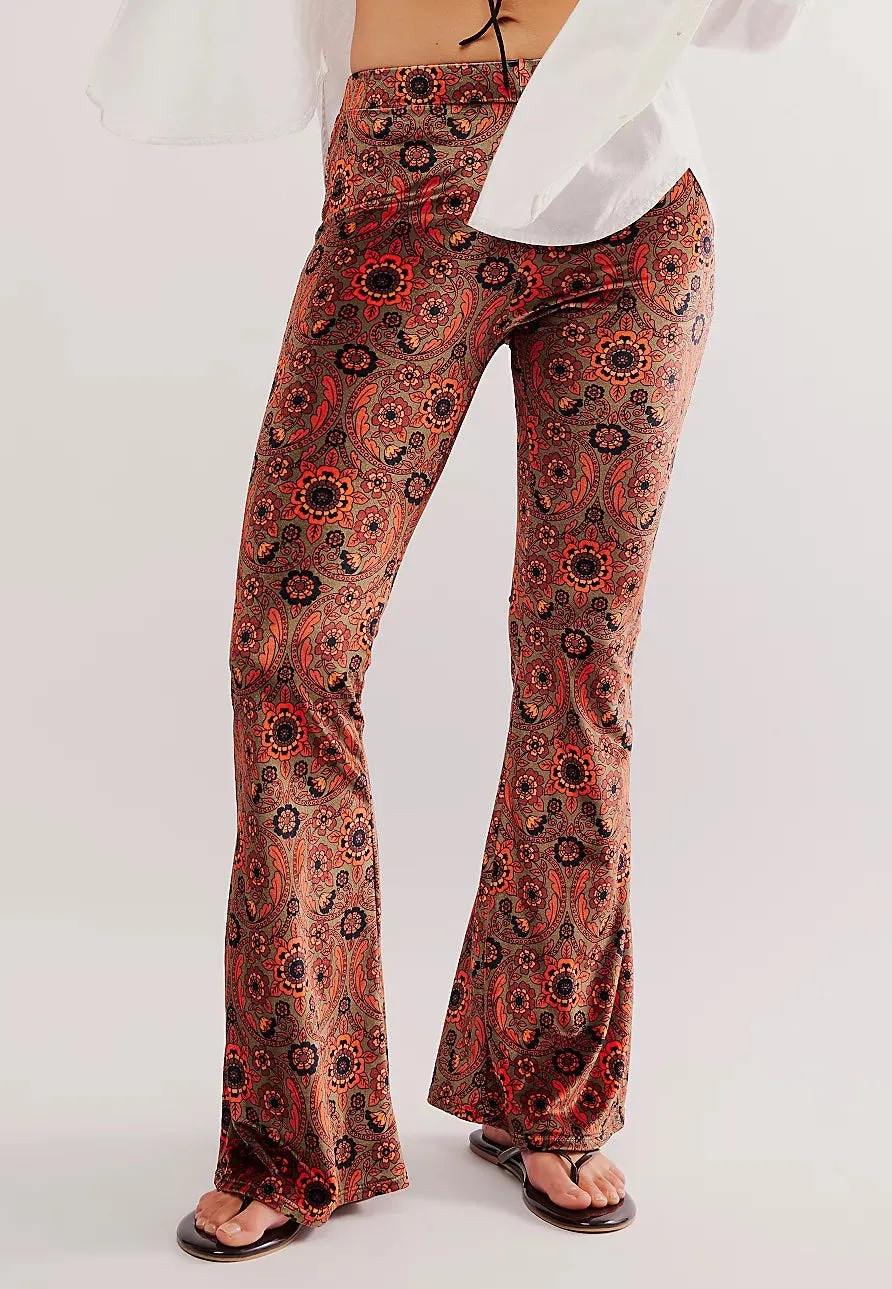 Odetta Flares in Rust sold by Flare Street product image thumbnail 4