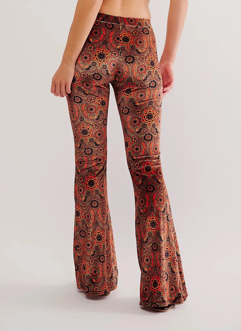 Odetta Flares in Rust sold by Flare Street product image thumbnail 2