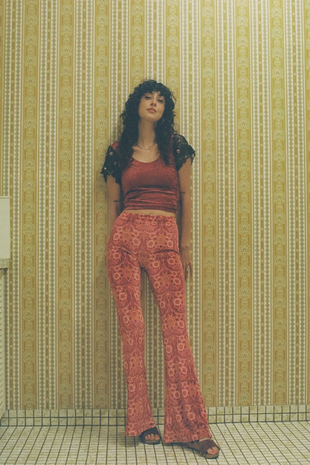 Odetta Flares in Pink sold by Flare Street product image thumbnail 3