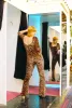 Catsuit in Leopardprint Velvet Flared sold by Flare Street