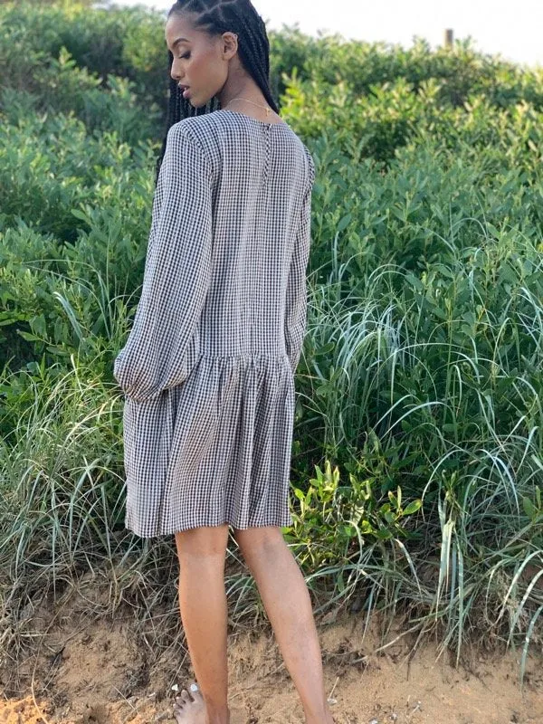 Ella Long Sleeve Cotton Dress sold by All the Wild Roses