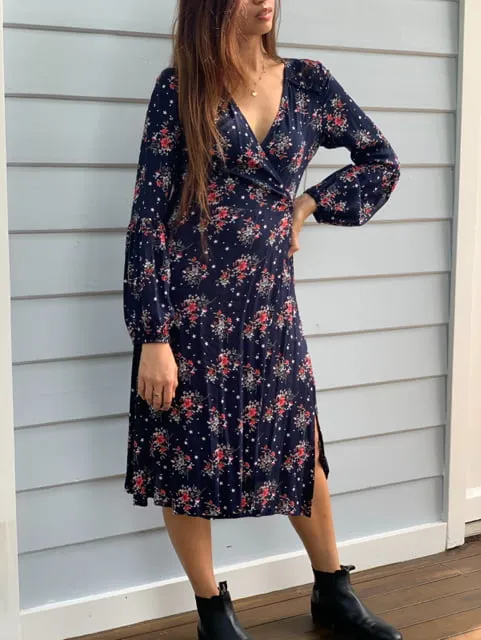 Françoise Wrap Dress sold by All the Wild Roses product image thumbnail 5