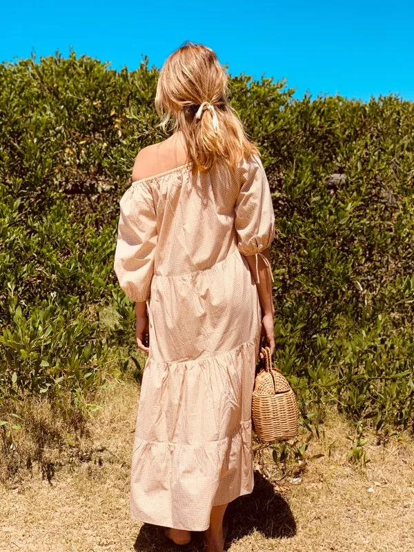 Bonet Golden Gingham Dress sold by All the Wild Roses product image thumbnail 4