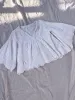 Vintage White Cotton Embroidered Long Sleeved Top sold by All the Wild Roses