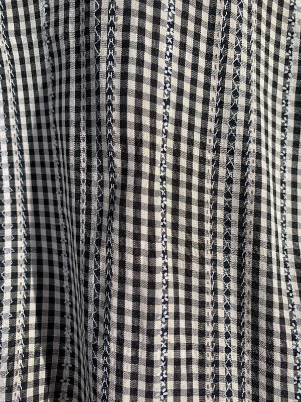 Priya Long Sleeve Gingham Dress sold by All the Wild Roses product image thumbnail 4