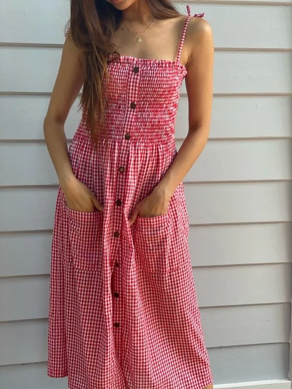 Alexa Gingham Dress sold by All the Wild Roses product image thumbnail 3