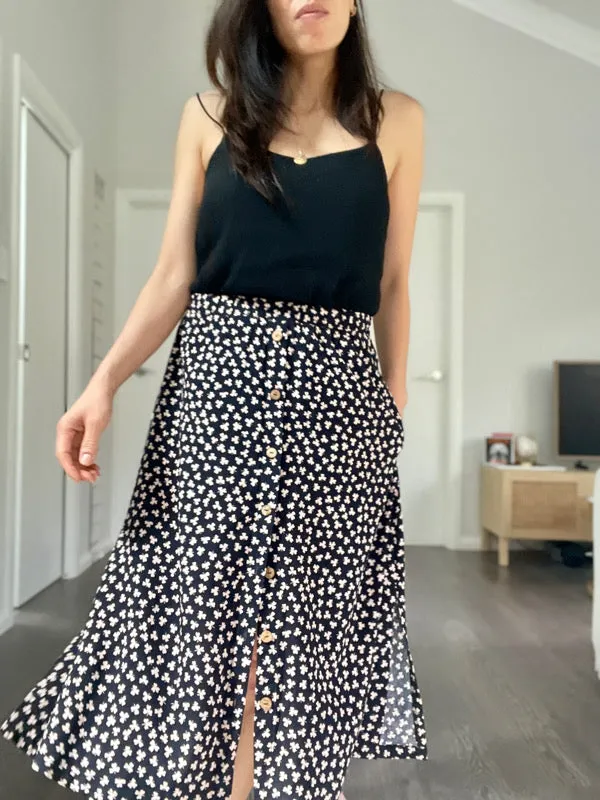 Lea Midi Skirt sold by All the Wild Roses