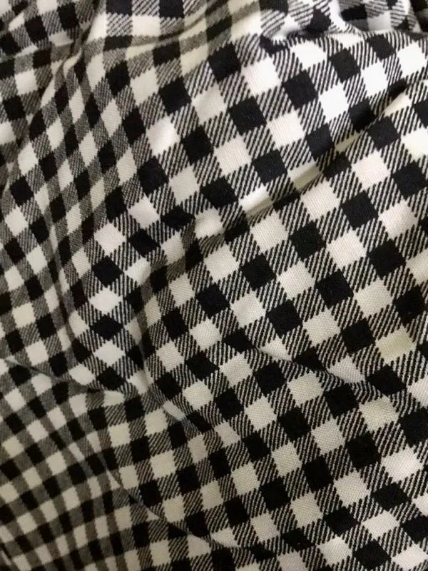 Gaia Black Gingham Dress sold by All the Wild Roses product image thumbnail 2