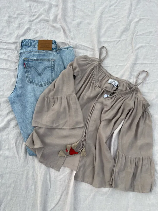 Brigette Top sold by All the Wild Roses