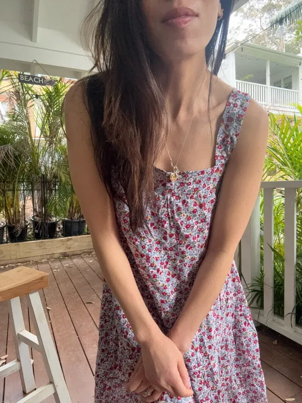 Lucia Vintage Floral Dress sold by All the Wild Roses product image thumbnail 5