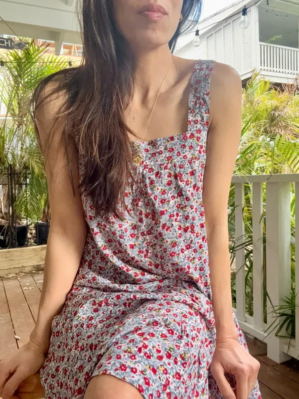 Lucia Vintage Floral Dress sold by All the Wild Roses product image thumbnail 4