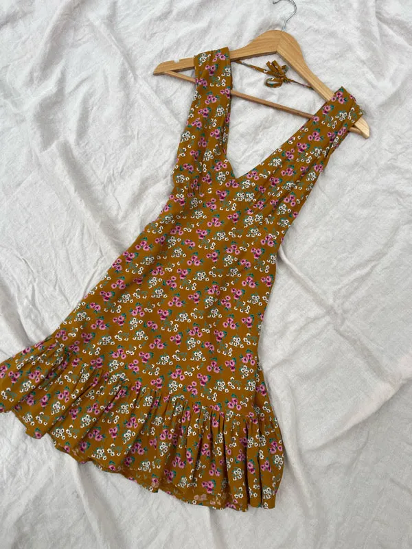 Alana Vintage Floral Mini Dress sold by All the Wild Roses product image thumbnail 2