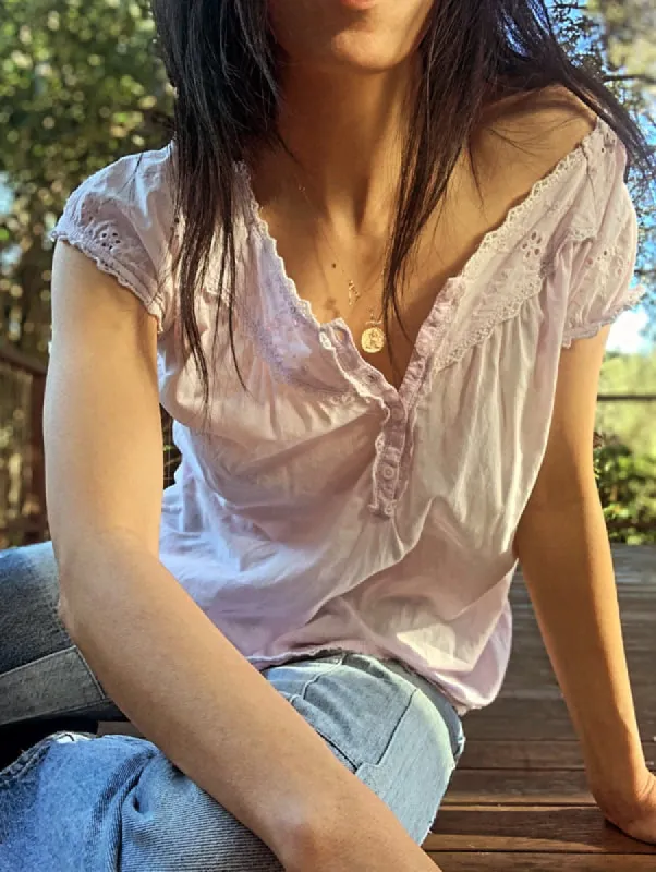 Vintage Hand-Dyed Cotton Top sold by All the Wild Roses