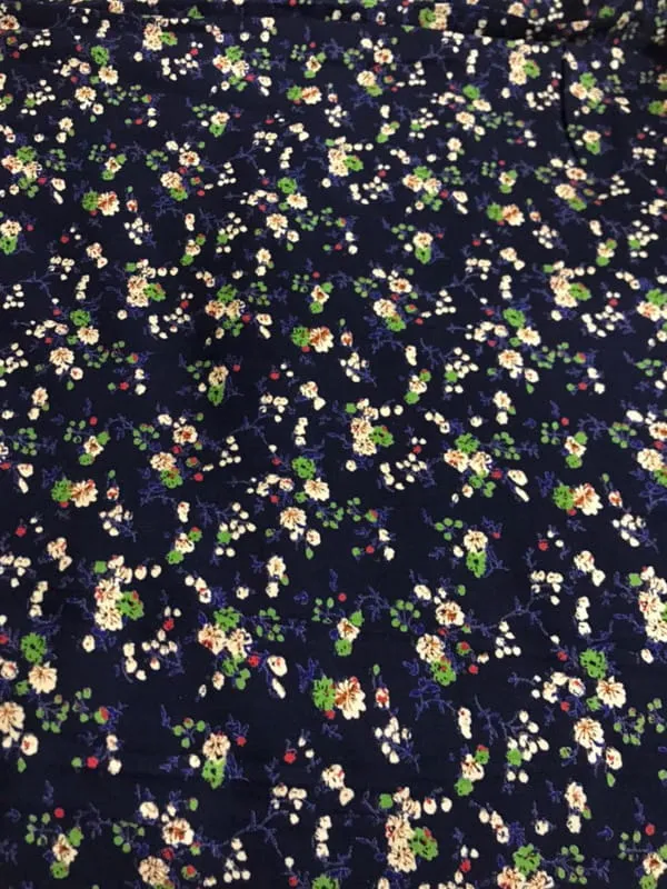 Amaya Black Vintage Floral Dress sold by All the Wild Roses product image thumbnail 4