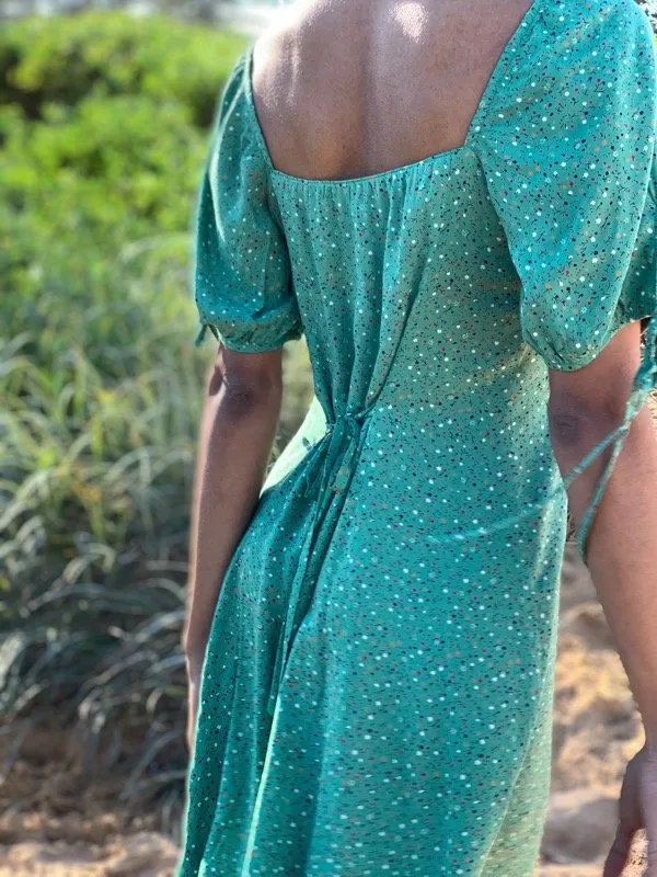 Amaya Black Vintage Floral Dress sold by All the Wild Roses product image thumbnail 5