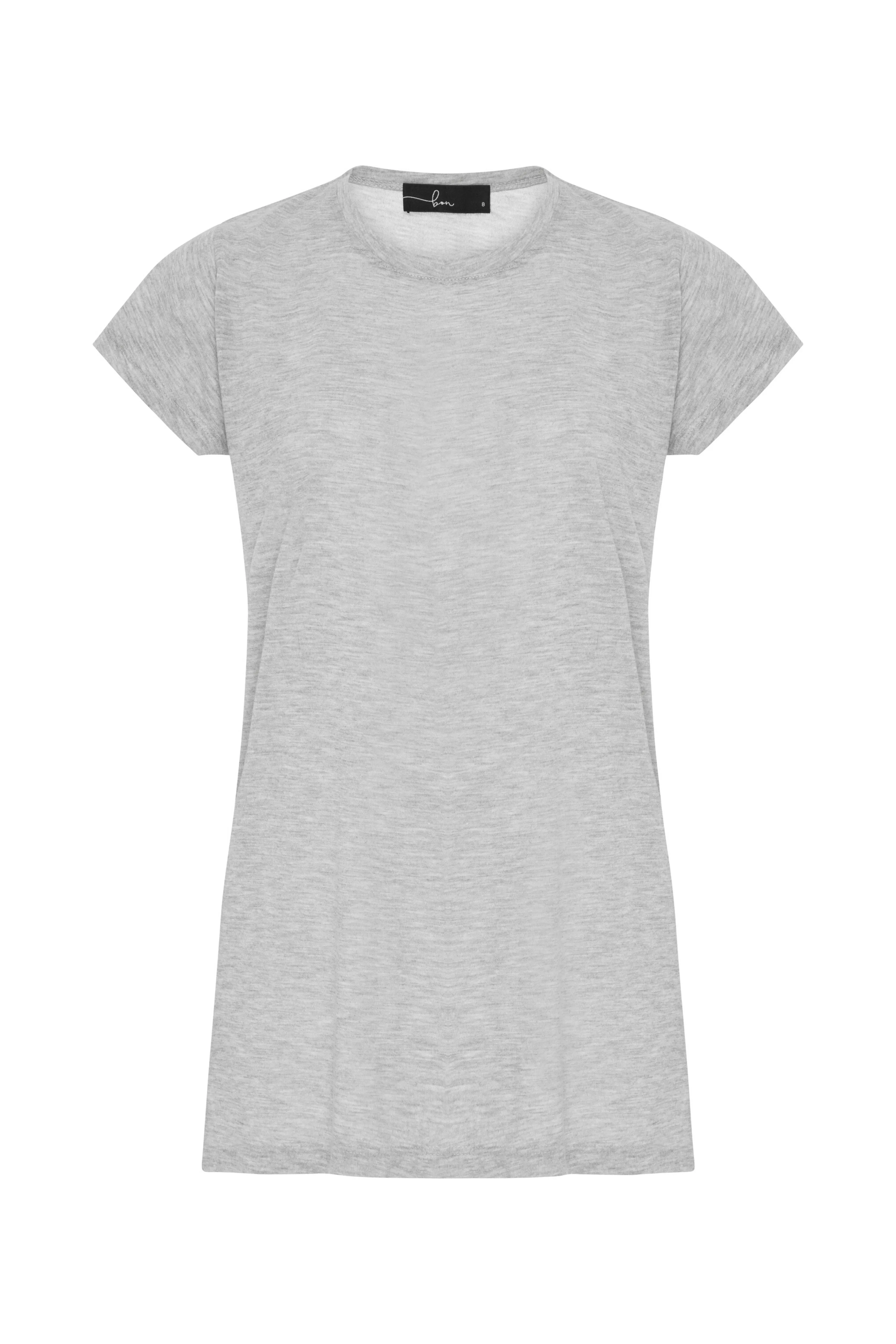 Crew Tee | marle grey sold by Bon Label product image thumbnail 2