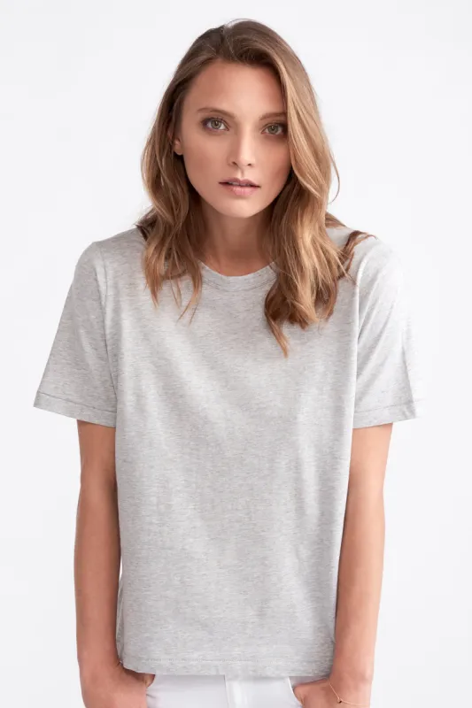 Classic Tee  |  marle grey sold by Bon Label
