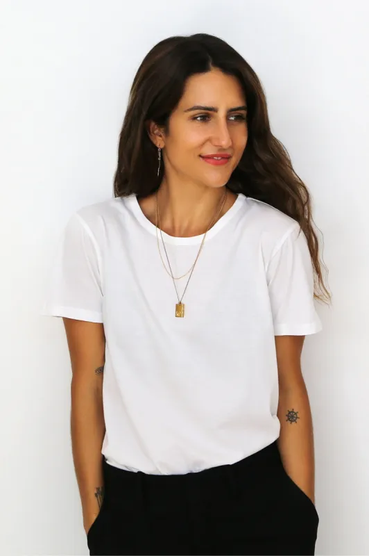 Classic Tee | White sold by Bon Label