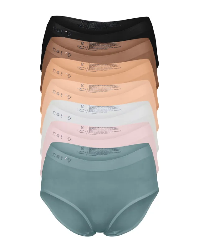 The Classic 7 Brief Bundle sold by nat v basics