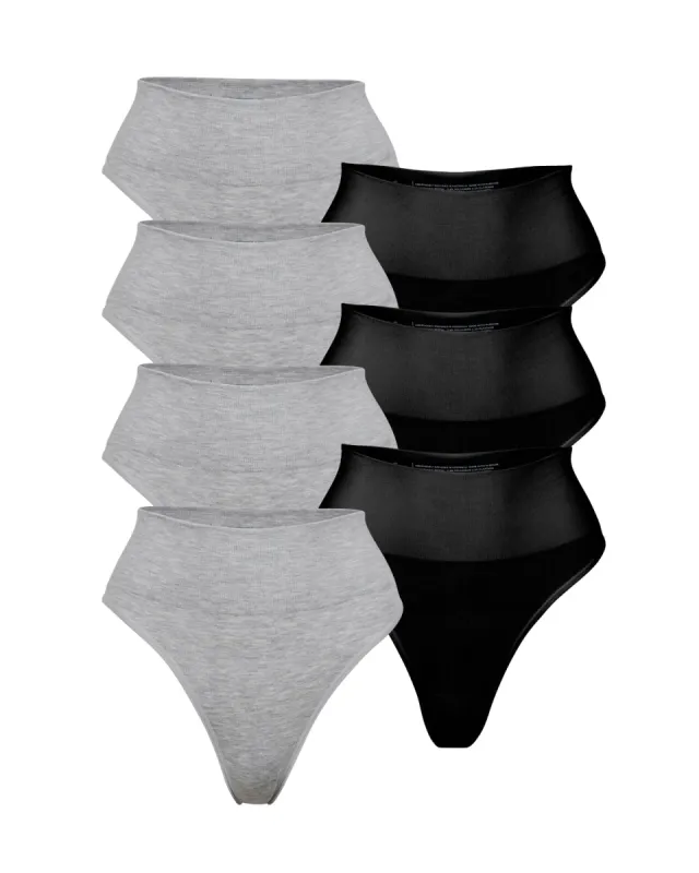 ChiChi G String Black+Marle Grey sold by nat v basics