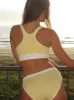 Racer Crop - Lemon Squeeze 🍋 sold by nat v basics
