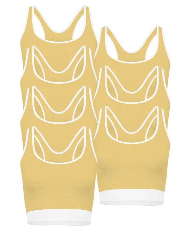 The Racer 7 Crop Bundle - Lemon Squeeze sold by nat v basics