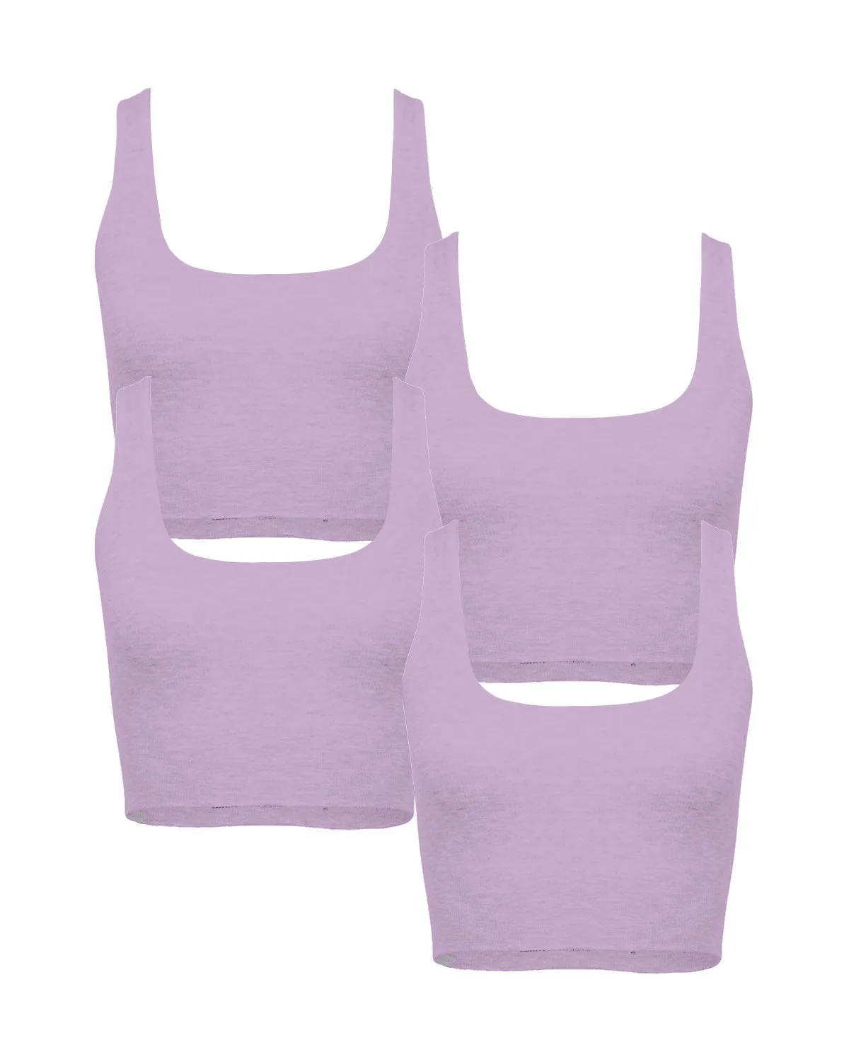 The Basic 4 Crop Bundle - Orchid sold by nat v basics