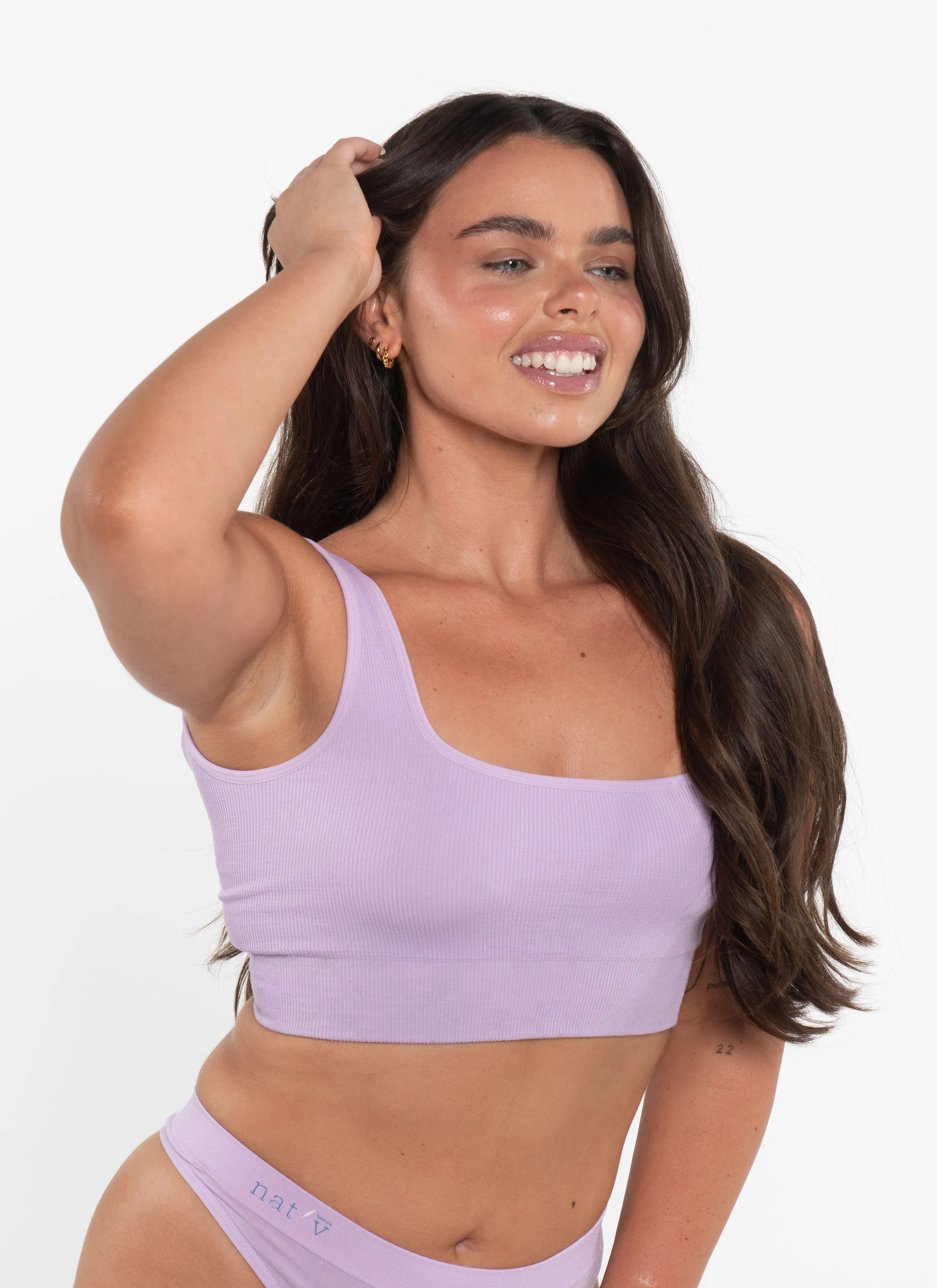 The Basic 7 Crop Bundle - Orchid sold by nat v basics product image thumbnail 3