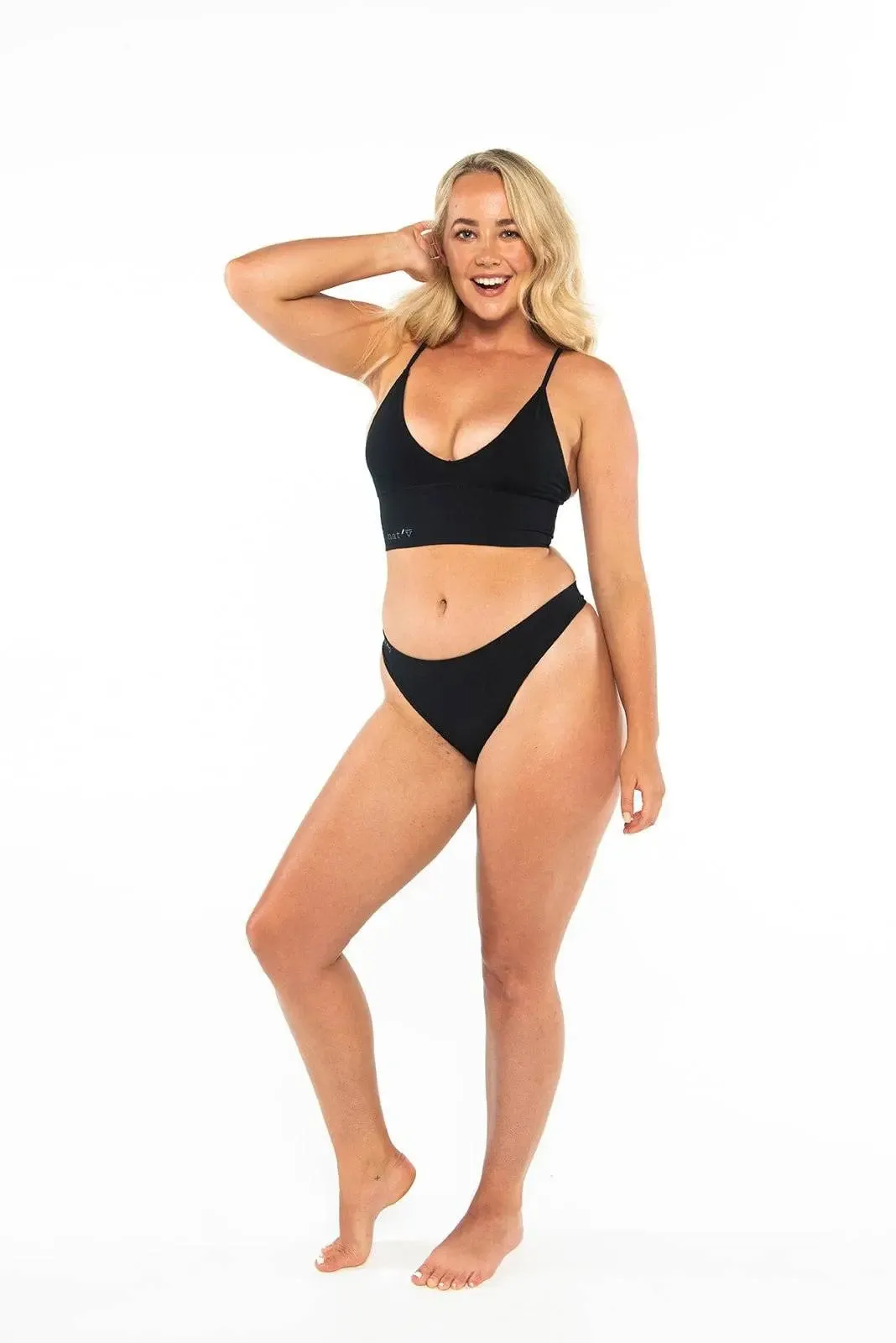 Cheeky Semi-Seamless G String sold by nat v basics product image thumbnail 3