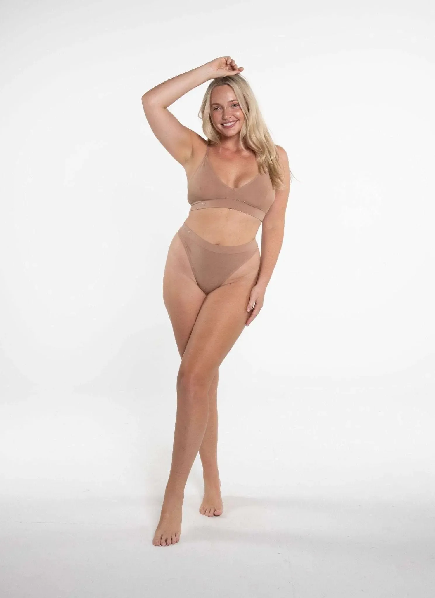 Cheeky Semi-Seamless G String sold by nat v basics product image thumbnail 4