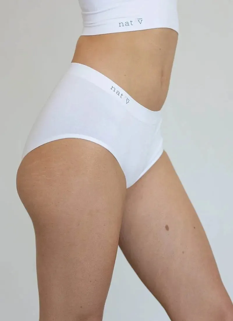 CLASSIC BRIEF - BLANCO sold by nat v basics product image thumbnail 3