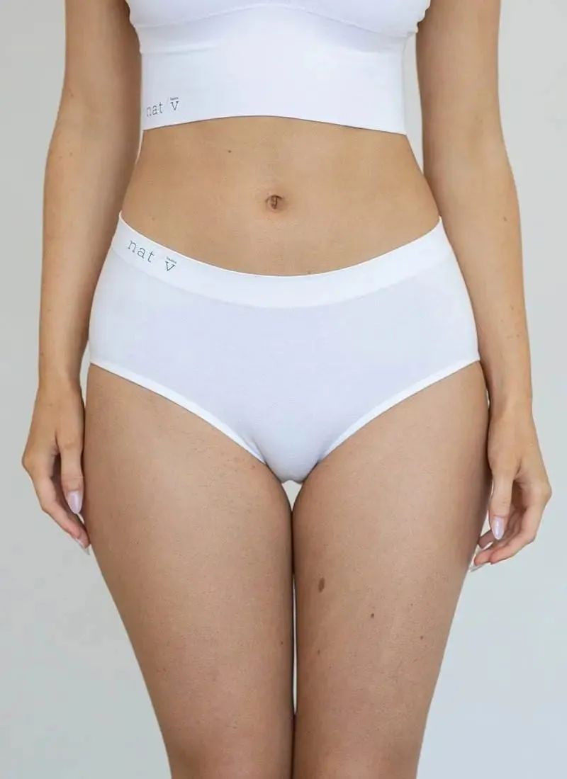CLASSIC BRIEF - BLANCO sold by nat v basics