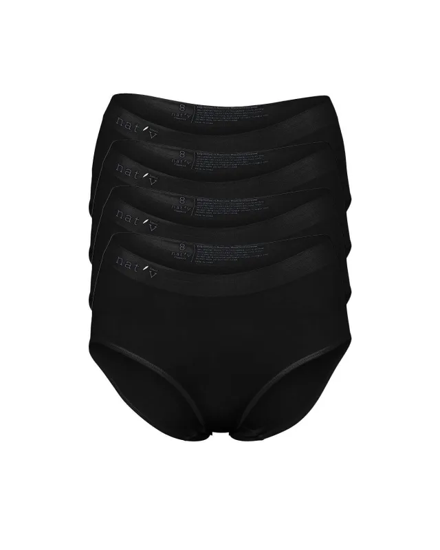 CLASSIC BRIEF 4 PACK made by nat v basics