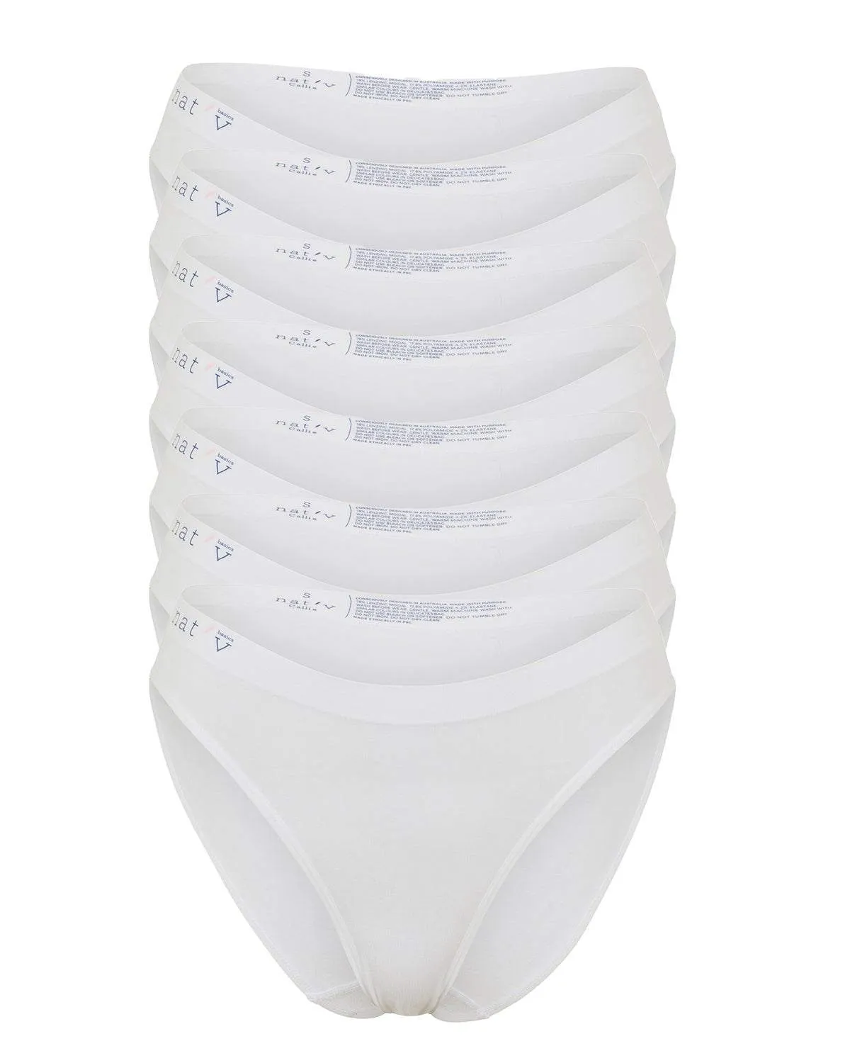 CALLIE BRIEF 7 PACK sold by nat v basics