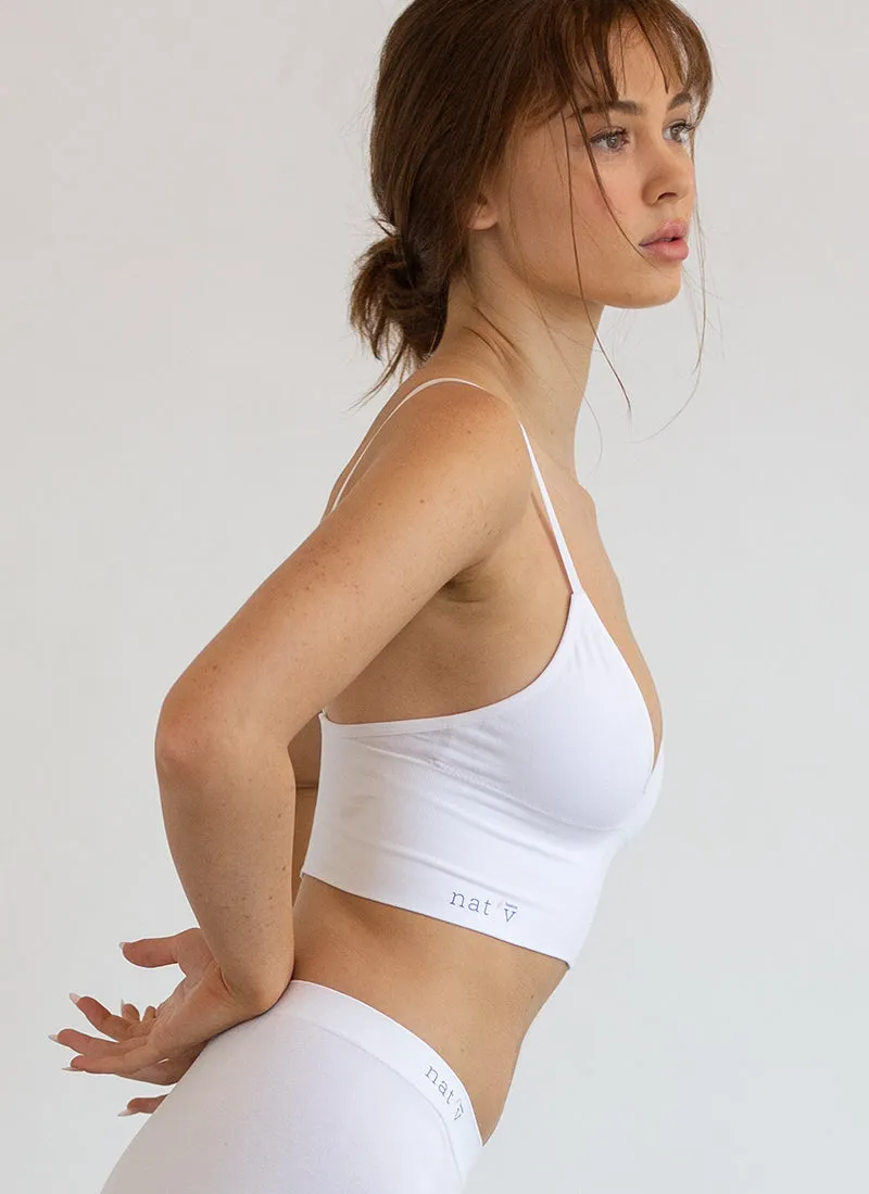 CLASSIC CROP - WHITE sold by nat v basics product image thumbnail 3