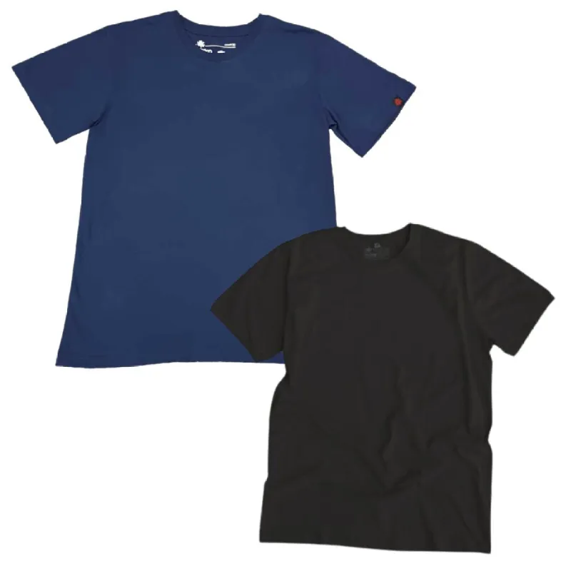 Organic Cotton T-Shirts Bundle (Black & Navy) sold by Etiko
