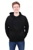 Pullover Hoodie, Unisex Black sold by Etiko