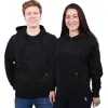 Pullover Hoodie, Unisex Black sold by Etiko