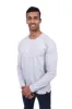 Long Sleeve T-shirt, Unisex Grey Marle sold by Etiko