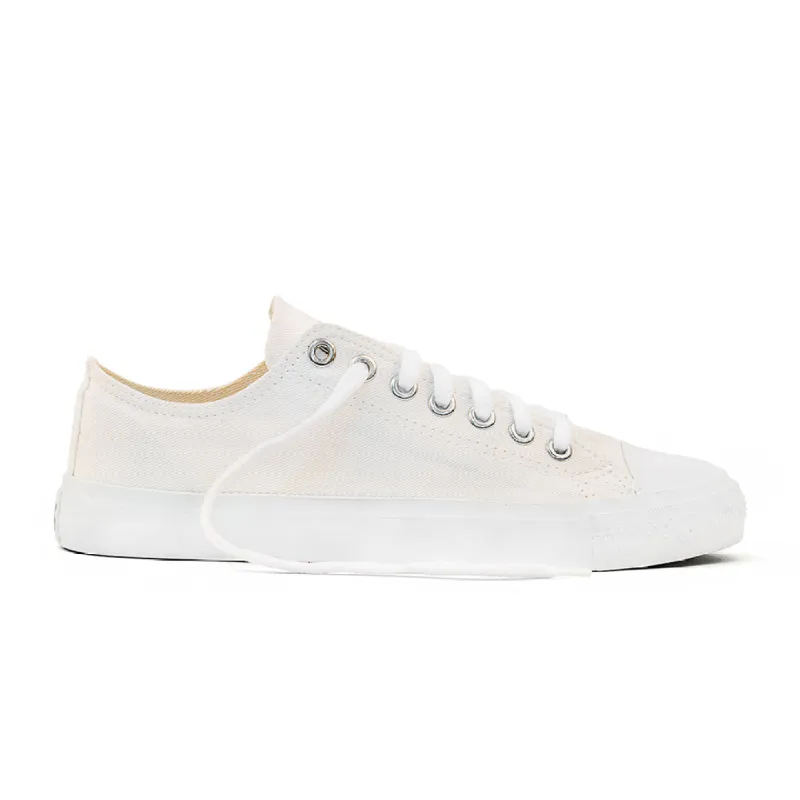 Low Cut Sneakers, All White sold by Etiko