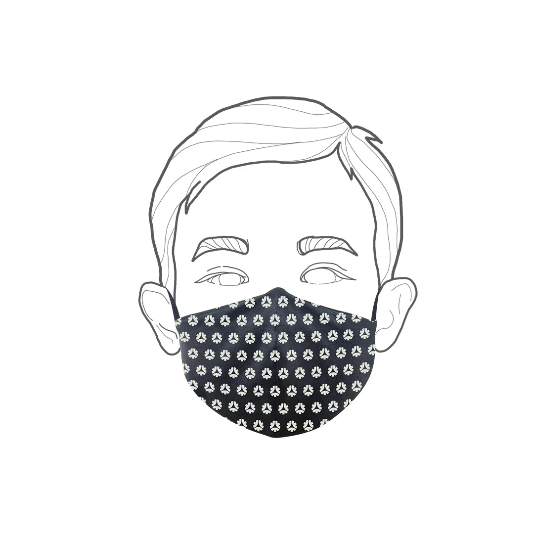 Facemask, Black sold by Etiko product image thumbnail 5