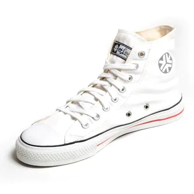 High Top Sneakers, White Stripe CLEARANCE STOCK sold by Etiko product image thumbnail 2