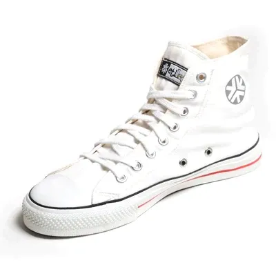 High Top Sneakers, White Stripe CLEARANCE STOCK sold by Etiko product image thumbnail 5