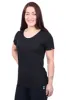 Round Neck T-shirt, Womens Black sold by Etiko
