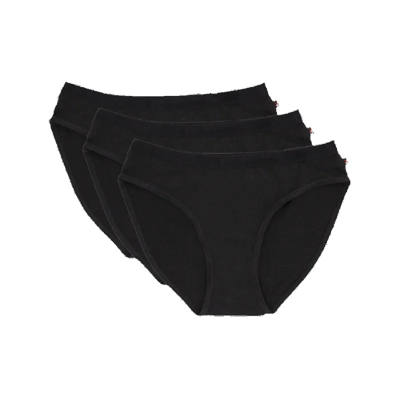 Bikini Underwear, Black - 3 pack made by Etiko