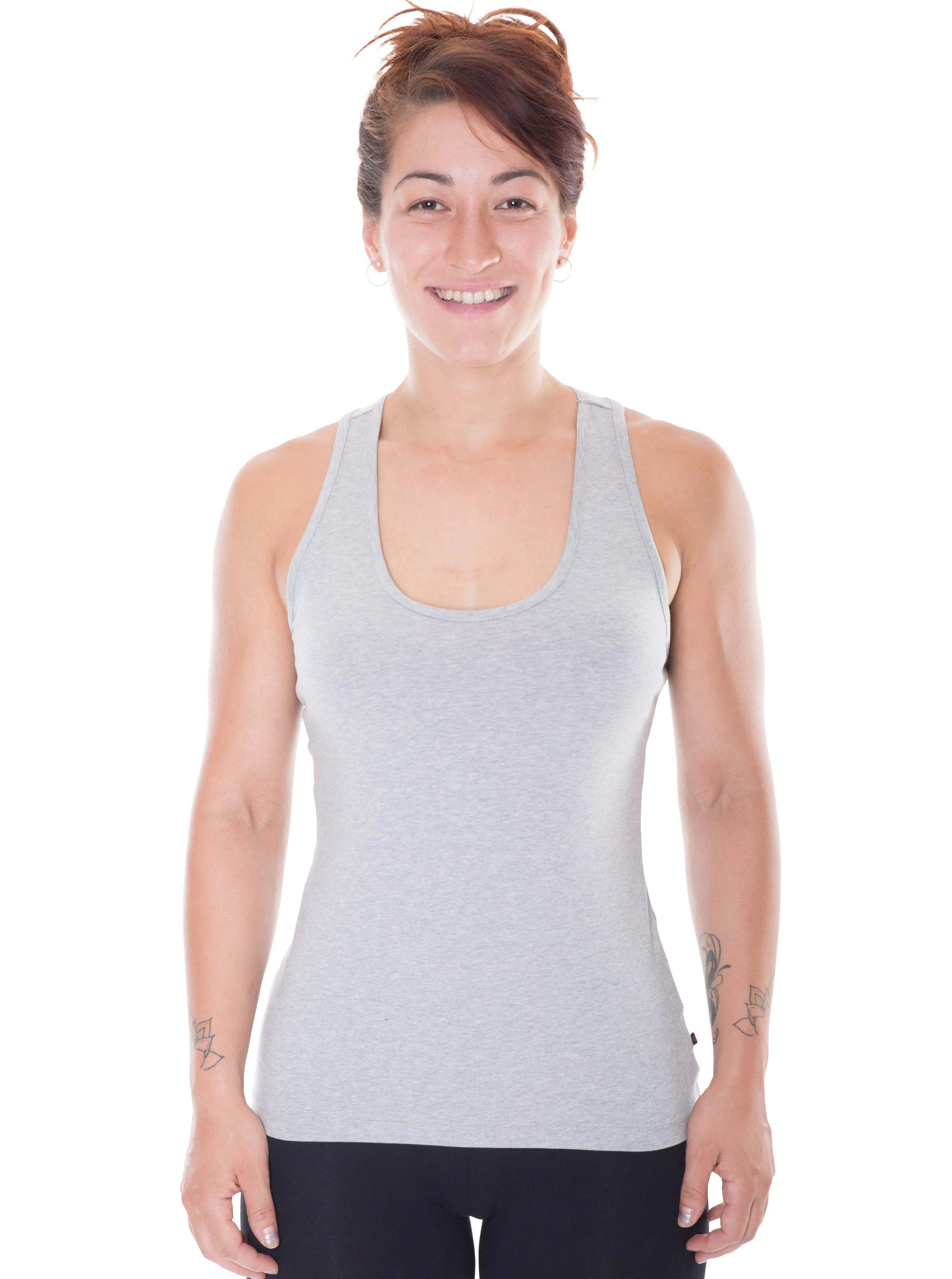 Racerback Singlet, Women's Grey sold by Etiko