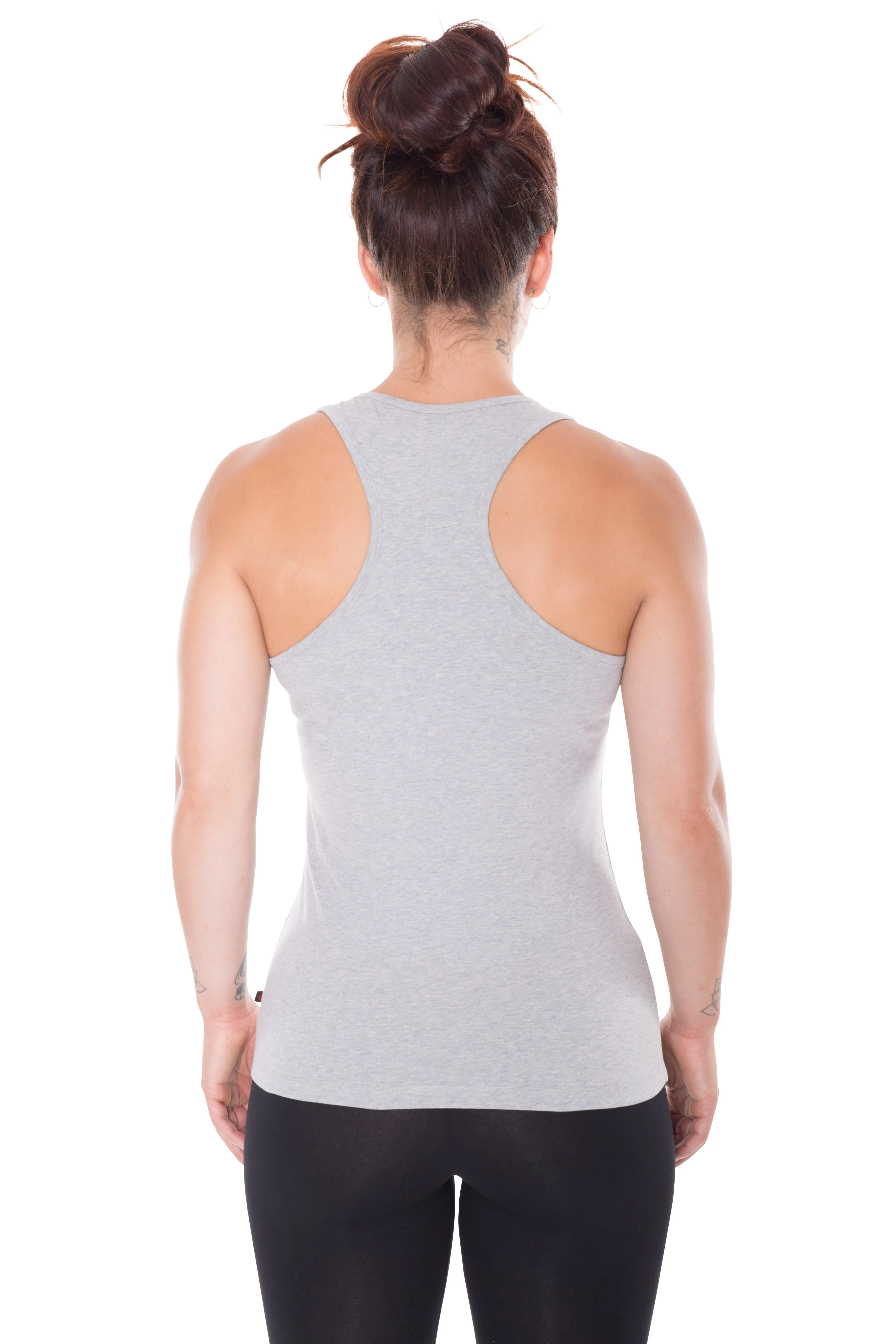 Racerback Singlet, Women's Grey sold by Etiko product image thumbnail 2