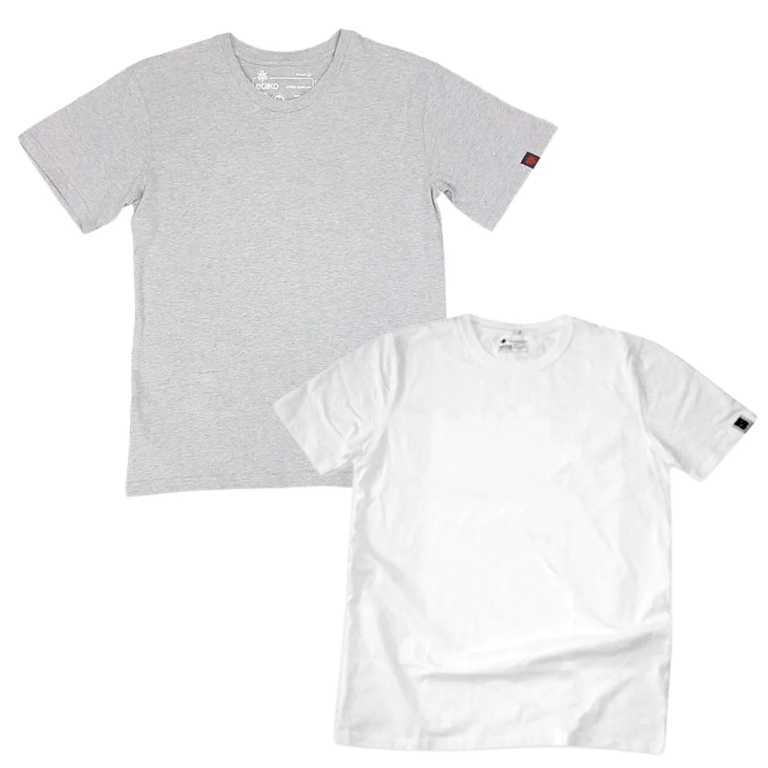 Organic Cotton T-Shirts Bundle (Grey & White) sold by Etiko